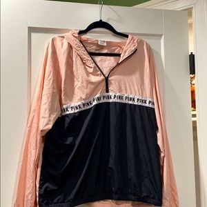 M/L pink windbreaker